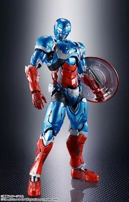 Buy Bandai S.H. Figuarts Tech-On Avengers Captain America • 91.92£