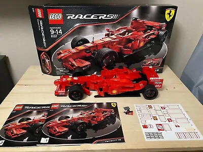 Buy Lego Racers 8157 Ferrari F1 1:9 100% Complete With Instructions & Box 2008 • 178.47£