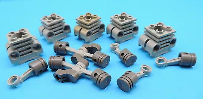 Buy LEGO Technic Cylinders Engine Gray 2850 / Set 8880 8459 8868 8850 8440 And Piston • 5.10£