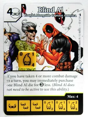 Buy Deadpool ~ BLIND AL Fought Alongside Captain Am #87 Rare Dice Masters Card & Die • 1.88£
