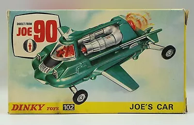 Buy  Joe 90: Joe's Car Made By Dinky Circa 1969 Old Shop Stock - Damaged Box (drmp) • 330£