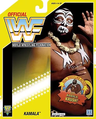 Buy WWF Hasbro Kamala Wrestling Figure Custom Backing Card - New - High Quality • 14.99£