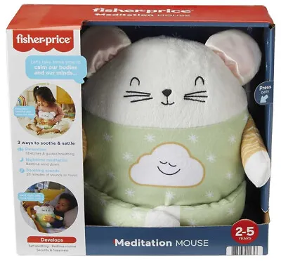Buy New Official Fisher Price Meditation Mouse 2-5 Years Soothing Sleep Toy • 15.99£
