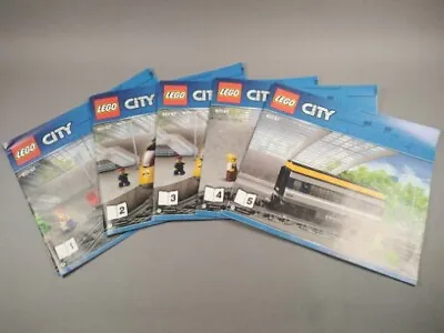 Buy Lego City 60197 Train Set Instructions Booklets ~ Full Set 1 - 5 • 9.99£