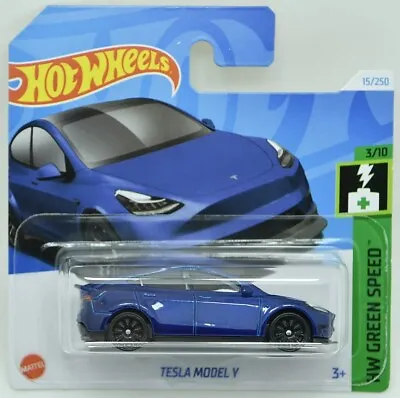 Buy Hot Wheels Tesla Model Y - 2024 - Hw Green Speed #3/10  2024  • 8.18£