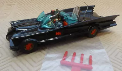 Buy Vintage Corgi Toys #267 Batman Batmobile 1st Issue + Missiles • 36£