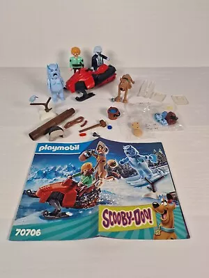 Buy Playmobil Scooby Doo Adventure With Snow Ghost Set 70706 • 11.99£