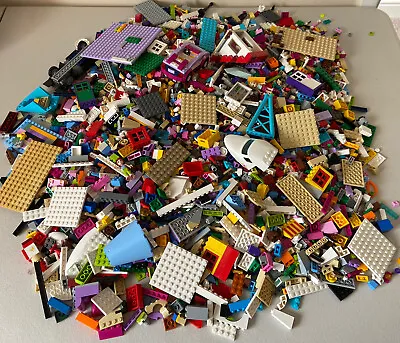 Buy LEGO Friends 500g Of Bricks Plates Parts Bundle + Minifigure + FREE POST • 19.99£