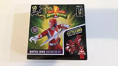 Buy Hasbro Mighty Morphin Power Rangers Battle Bike Construction Set - Red Ranger  • 8.99£