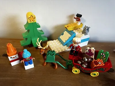 Buy Lego Duplo Christmas 10837 Santa’s Winter Holiday Reindeer & Sleigh Playset • 11.50£