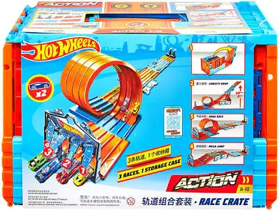 Buy Hot Wheels Track Builder System Race Crate Playset • 69.99£