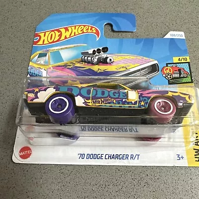 Buy Hot Wheels 2024 '70 Dodge Charger R/t, Multi Coloured, Short Card. • 2.49£