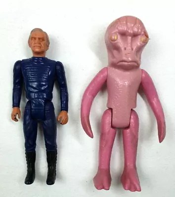 Buy Vintage Battlestar Galactica Action Figures Imperious Leader & Commander Adama • 8£