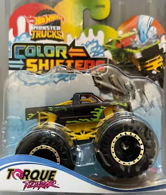 Buy Hot Wheels Monster Trucks Color / Colour Shifters Torque Terror 1:64 New Sealed • 7.40£