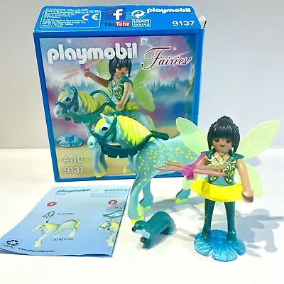 Buy Playmobil 9137 Enchanted Fairy With Horse, Otter And Dragonfly + Box • 9.99£