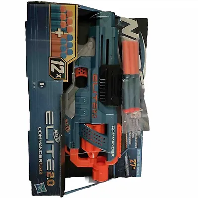 Buy NERF Elite 2.0 Commander RD-6 Blaster Gun (New With Opened Box) • 6.99£