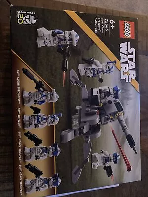 Buy LEGO Star Wars 501st Clone Troopers Battle Pack Set 75345 | Brand New In Box • 16£