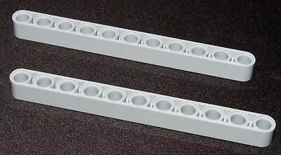 Buy Lego 2x Light Bluish Grey Technic Liftarms Thick 1 X 11. Part No. 32525 • 2.69£