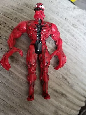 Buy ToyBiz Marvel Spider-Man Heavy Hitters Carnage 5  Action Figure 1996 • 7£
