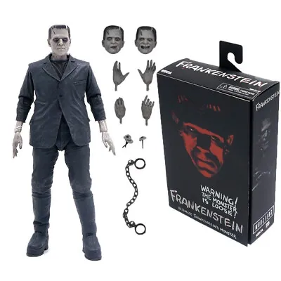 Buy NECA Ultimate Frankenstein’s Monster Black & White 7'' Action Figure Model Toy • 32.99£