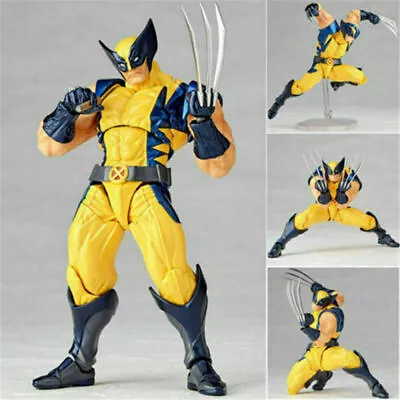 Buy Hot Kaiyodo Revoltech Amazing Yamaguchi Wolverine Action Figure X-Men Toy In Box • 31.09£