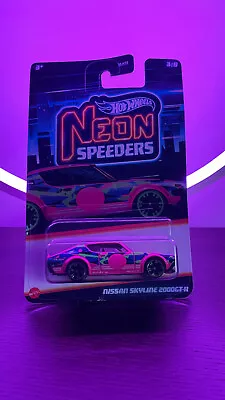 Buy Hot Wheels - Neon Speeders - Nissan Skyline 2000gt-r  3/8 - 1:64 • 7£