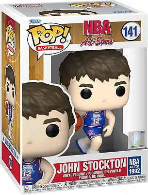 Buy Funko POP! NBA Legends-John Stockton - (Blue All Star Uni 1992) - Collectable Vi • 8.86£