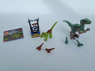 Buy Lego: Jurassic World Gallimimus Trap (30320 ) Plus Blue Velociraptor & 4 Babies • 10£
