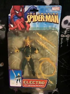 Buy Marvel Legends The Amazing Spider-man Classics Electro Figure 2006 Toy Biz • 20£
