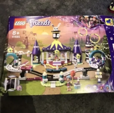 Buy Lego Friends Set 41685, Magical Funfair Rollercoaster With Box And Instructions  • 25£