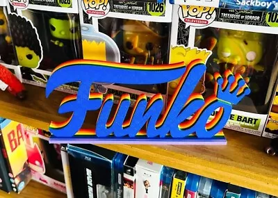 Buy Funko Pop Vinyl Logo Large PRIDE Colours LGBTQ+ Display Shelf Sign Wall Art Gift • 12.99£