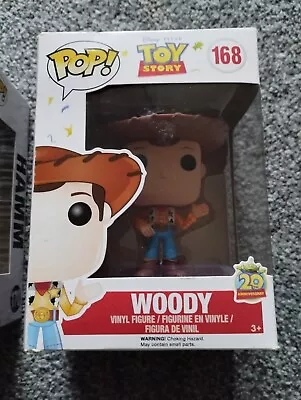 Buy Toy Story Funko Pop  No.168 20th Anniversary WOODY  • 7.50£