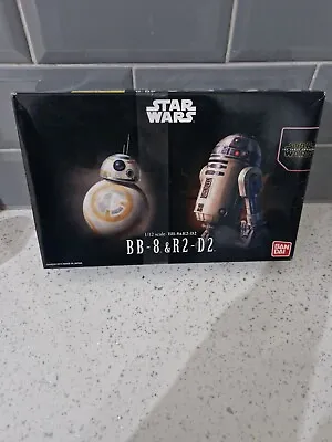 Buy Bandai BB-8 & R2-D2 Set 1/12 Scale Plastic Model Kit Star Wars Force Awakens  • 69.99£