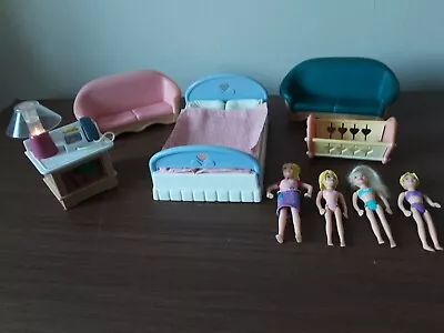 Buy Fisher Price My Loving Family.Dolls House Figures & Furniture.Working Lamp,Phone • 29.99£