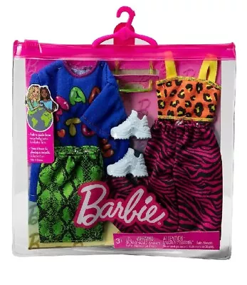 Buy Mattel Barbie Fashions 2 Pack Animal Print Set Toy • 23.18£