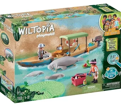 Buy Playmobil Wiltopia 71010 Boat Trip To The Manatees ✅️ BRAND NEW & SEALED ✅️ • 19.99£