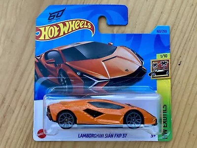 Buy Hot Wheels Lamborghini Sian FKP 37. Orange. HW Exotics 1/10. Brand New • 4.20£