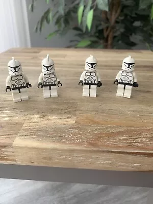 Buy Four Lego Star Wars Clone Troopers. *GOOD CONDITION* • 25£