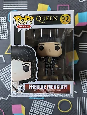 Buy Funko Pop! Vinyl Rocks Queen - Freddie Mercury #92 + Free Protector • 31.99£
