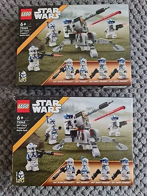 Buy LEGO Star Wars: 501st Clone Troopers Battle Pack (75345) BRAND NEW SEALED • 12.50£
