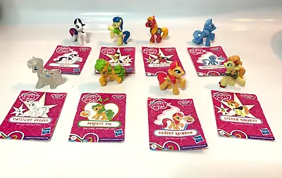 Buy My Little Pony Mini Figures Hasbro Blind Bag Figures & Cards MLP Lot 2 (k6) • 12.99£