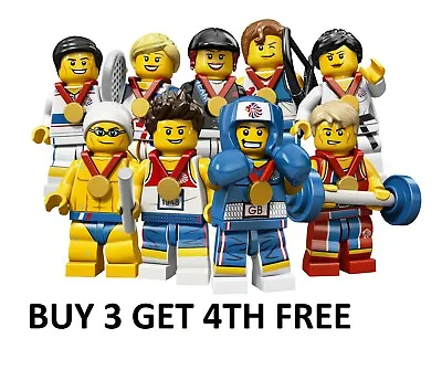 Buy LEGO Minifigures Team GB Series 8909 New Pick Choose Your Own BUY 3 GET 4TH FREE • 256.99£
