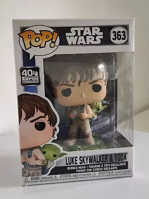 Buy Star Wars Funko Pop Luke Skywalker And Yoda #363 • 14£