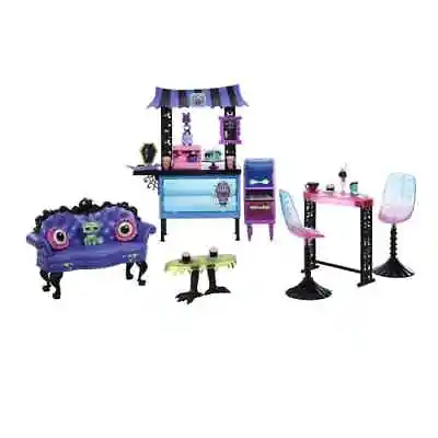 Buy Monster High The Coffin Bean Café Lounge Playset - Mattel • 34.95£