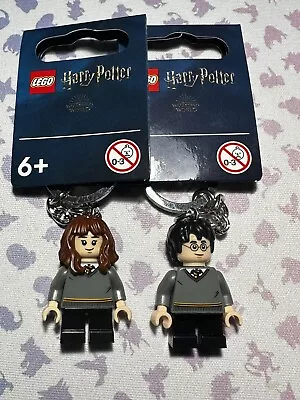 Buy 2 X Lego Mini Figure Keyrings Harry Potter  And  Hermione Mint With Tags • 2£