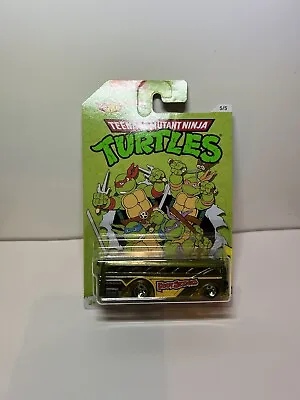 Buy Hot Wheels Teenage Muntant Ninja Turtles Surfin School Bus Party Van 5/5 • 5£