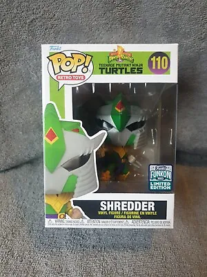Buy Exclusive Funko Pop!  Shredder - Green Ranger #110 (2022 Funkon Limited Edition) • 16.69£
