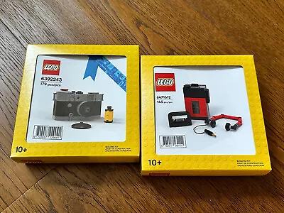 Buy LEGO Retro Camera & Retro Tape / Cassette Player VIP Excl. RARE 6392343 6471611 • 112.15£