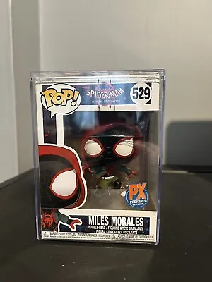 Buy Miles Morales #529 PX Previews Exclusive Funko Pop! In Hard Stack Case • 75£