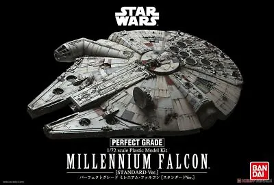 Buy PG BANDAI 1/72 Star Wars Millennium Falcon Standard Ver. Authentic Fast Ship • 320.59£